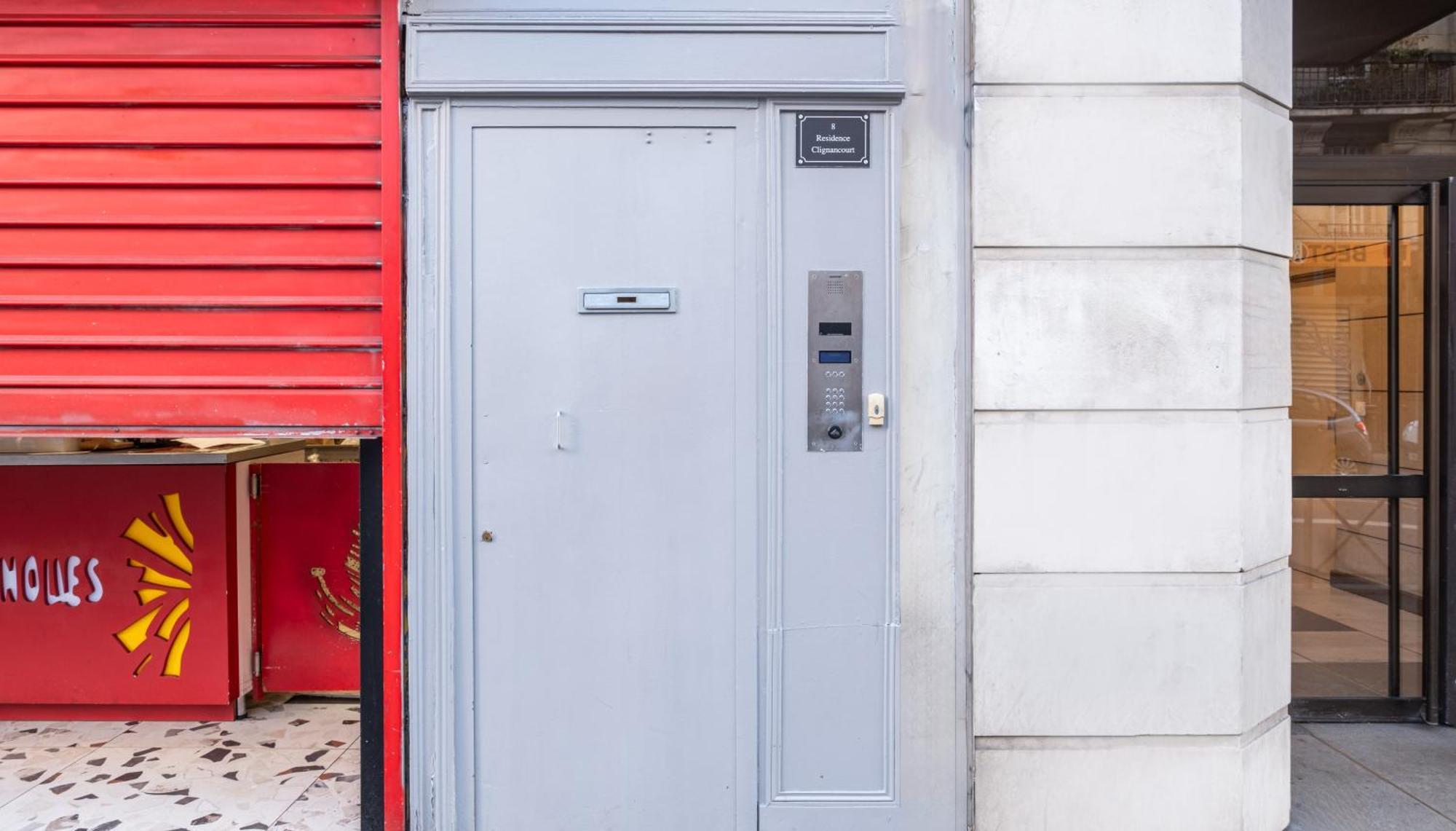 Residence Clignancourt Parijs Buitenkant foto